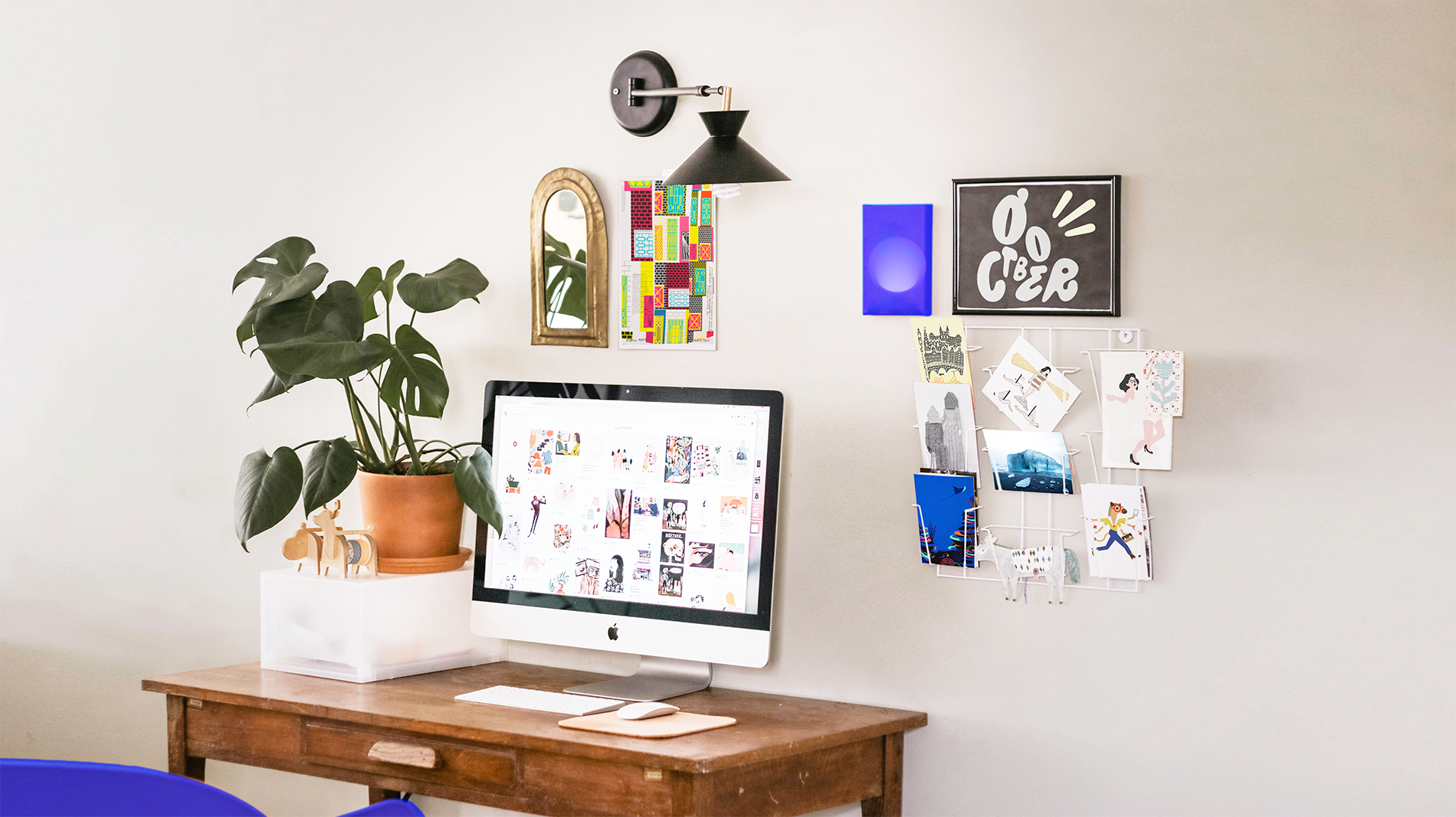 Image du bureau et univers de Mathilde Auvray